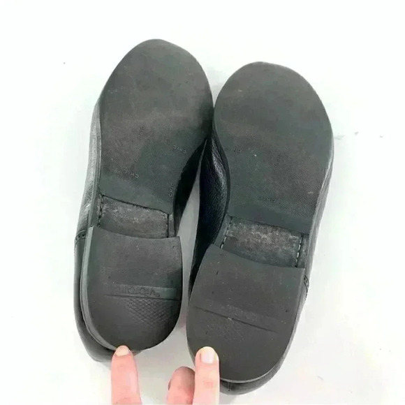 Mezlan mens loafers size 11.5 Havana black leather tassels Cap toe brogue main image 5